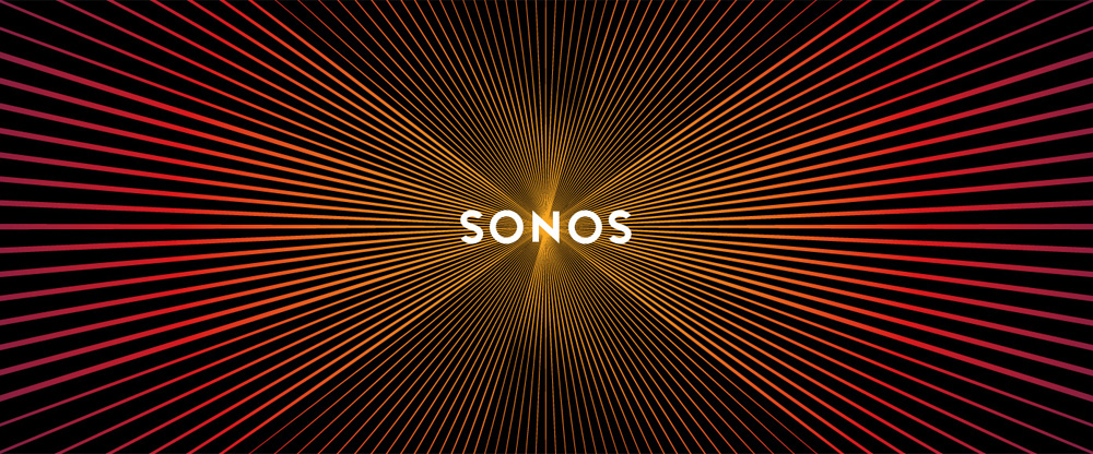 Pulsating identity for Sonos by Bruce Mau Design