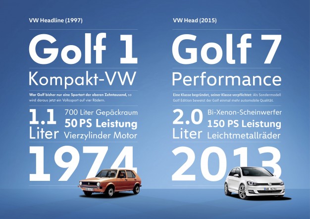 Volkswagen launches new font