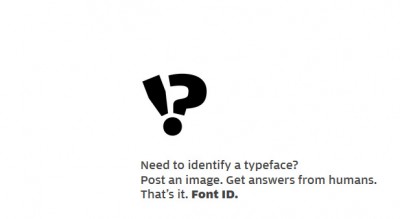 Need to identify a typeface? Try Font ID