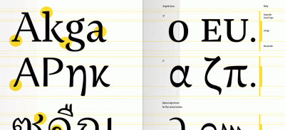 New typefaces from the 2015 MATD class in Reading