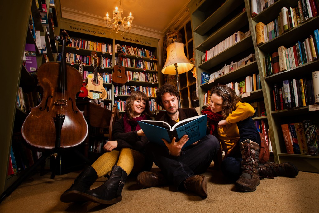 The Bookshop Band will be playing at the St Bride Library