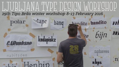 Ljubljana Type Design Workshop