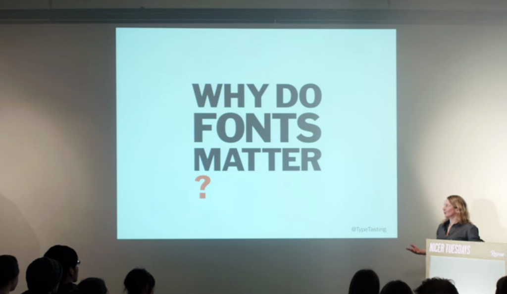 Nicer Tuesdays: Why do fonts matter?