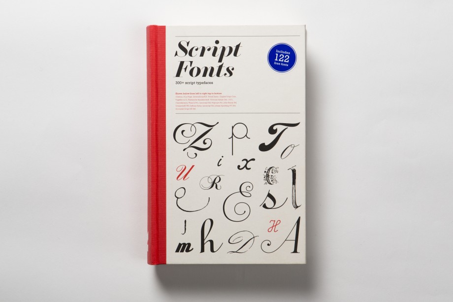 New book –  Script Fonts by Geum-Hee Hong