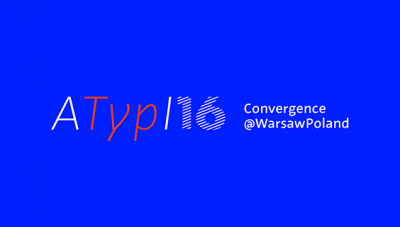 The ‪ATypI2016‬ program is now live!