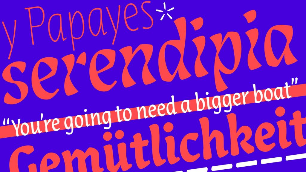 New typeface – Lisbeth by TypeTogether
