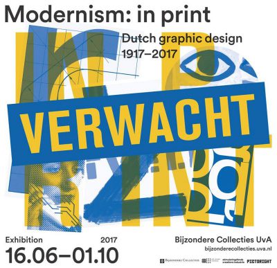 “Modernism: in print” exhibition in Amsterdam