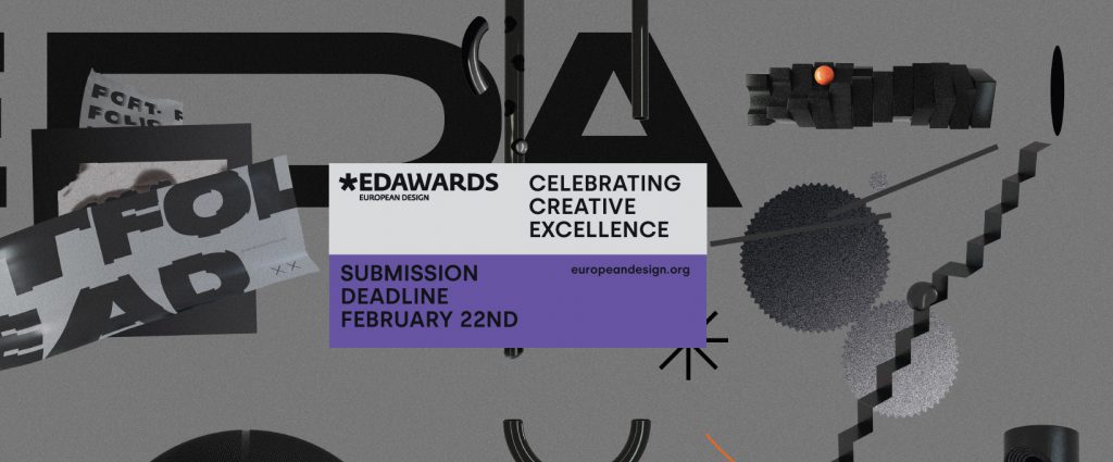 The 2019 European Design Awards call for entries